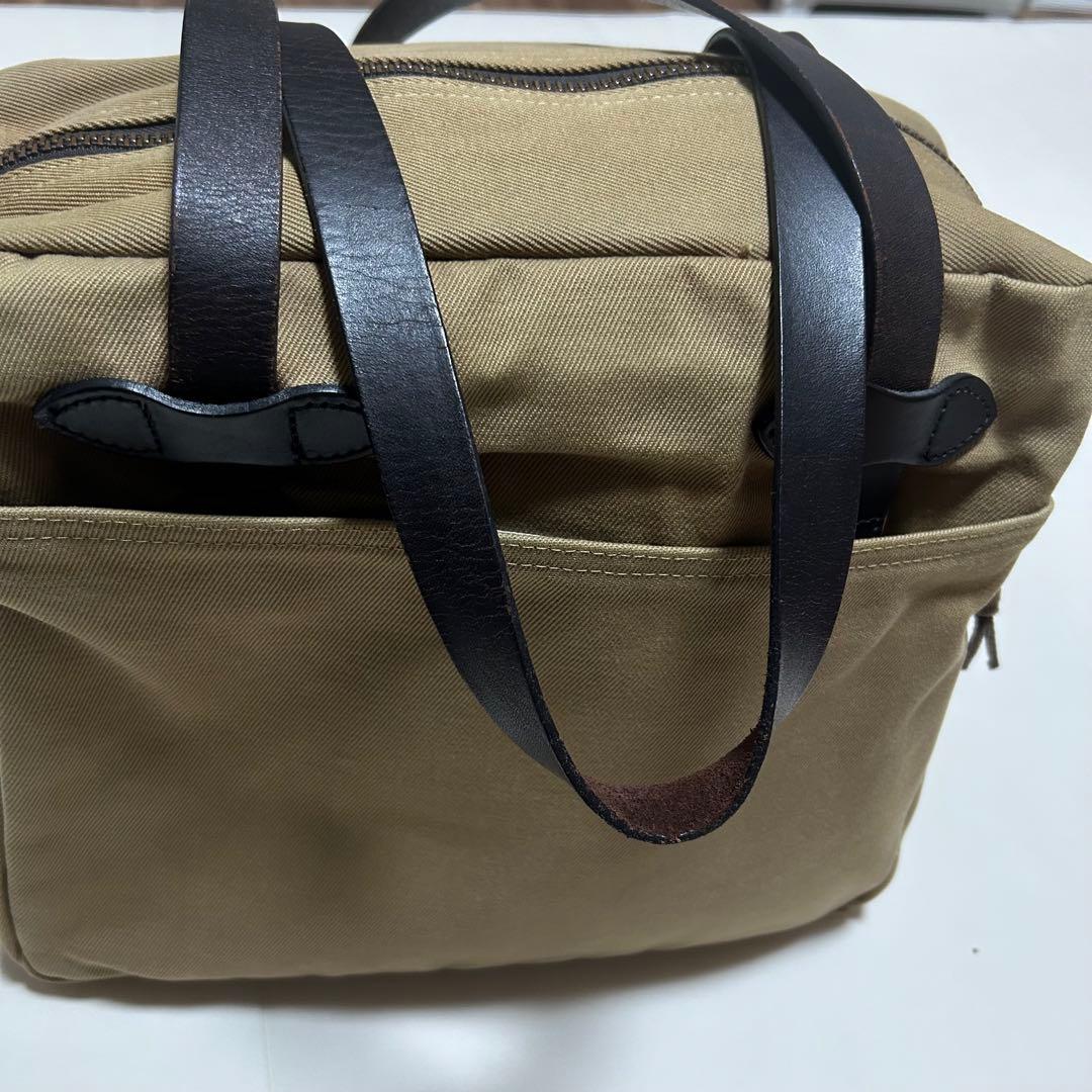 【旧タグ】Filson ラギッドツイル　トートバッグ　ジッパー付　USA製