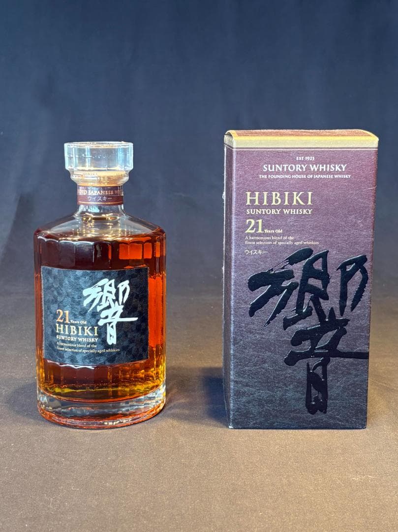 サントリー 響 Hibiki 21年 ウイスキー 750ml 外箱あり