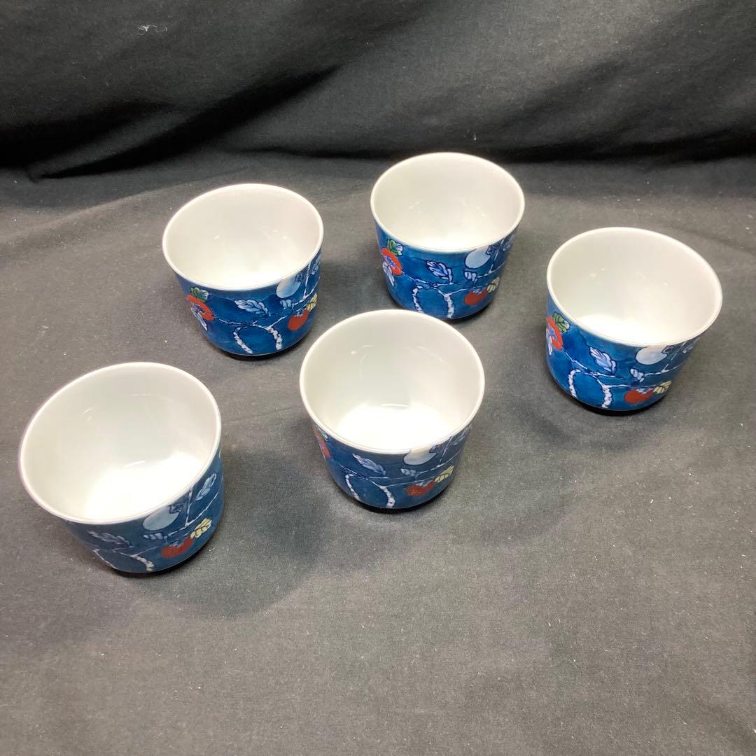 【未使用】色鍋島 稚山 食器セット 7種