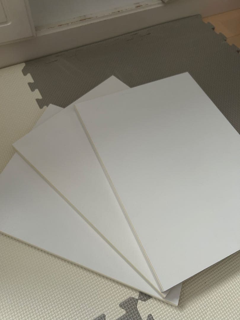 ホワイトキャビネット リビングボード サイドボード ガラス扉付き①