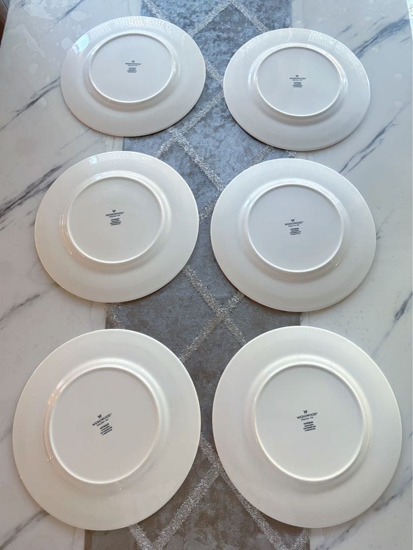 【期間限定割引】ウェッジウッド インタグリオ プレート 27cm 6枚