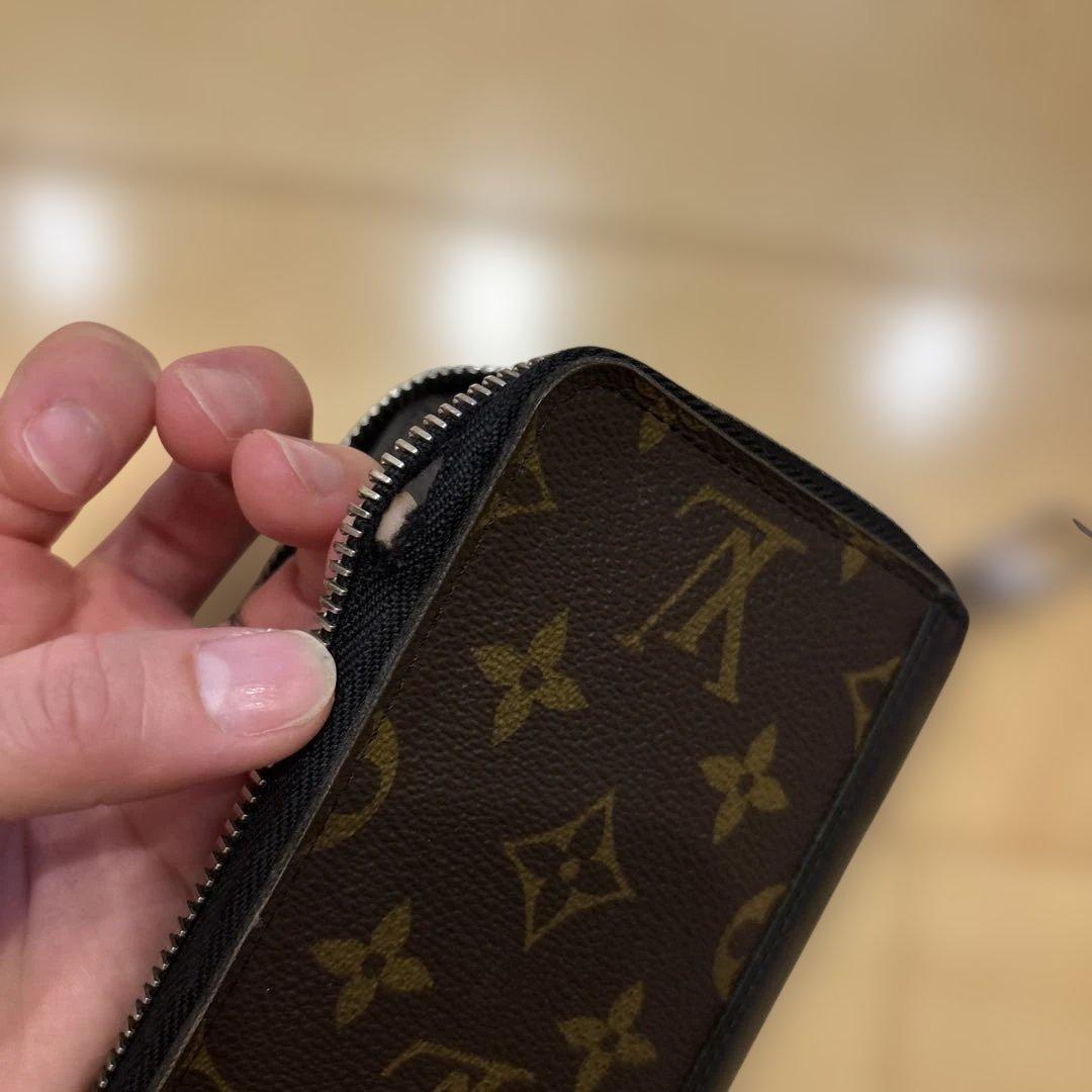 Louis Vuitton 長財布 ブラウン/ブラック