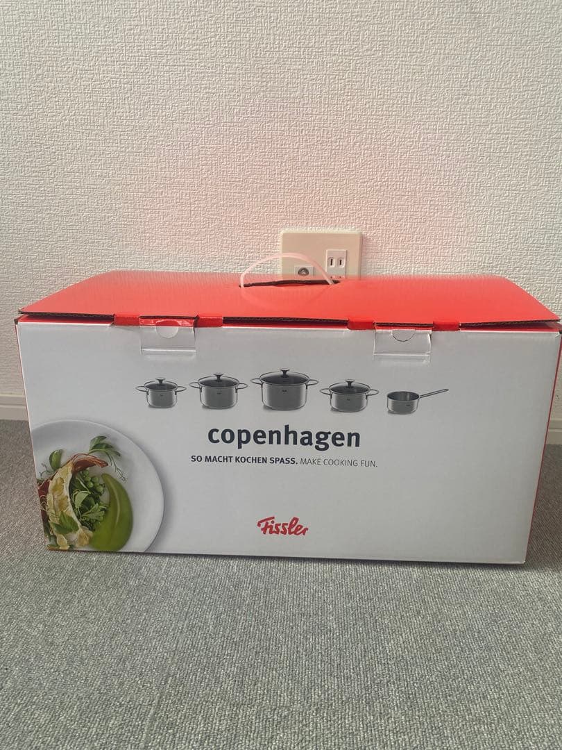 【新品】フィスラー コペンハーゲン ステンレス鍋 12点セット IH•ガス火対応