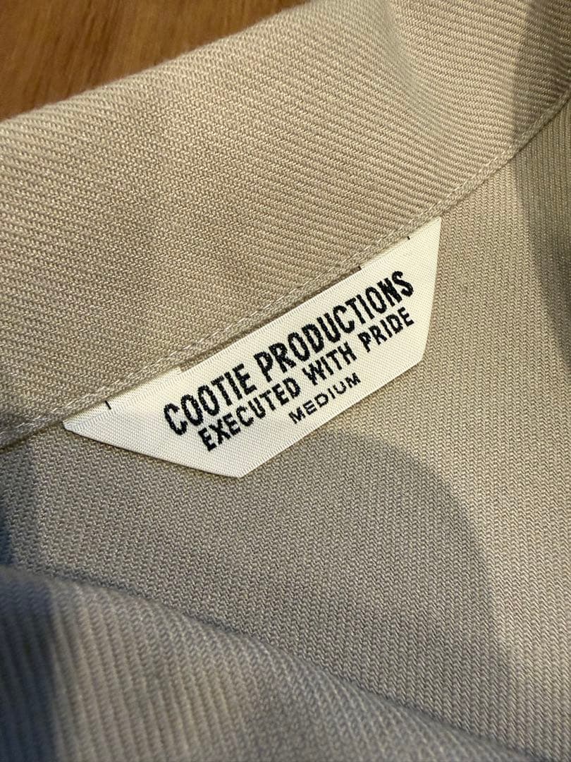 トモさん専用cootie Gabardine Work シャツ