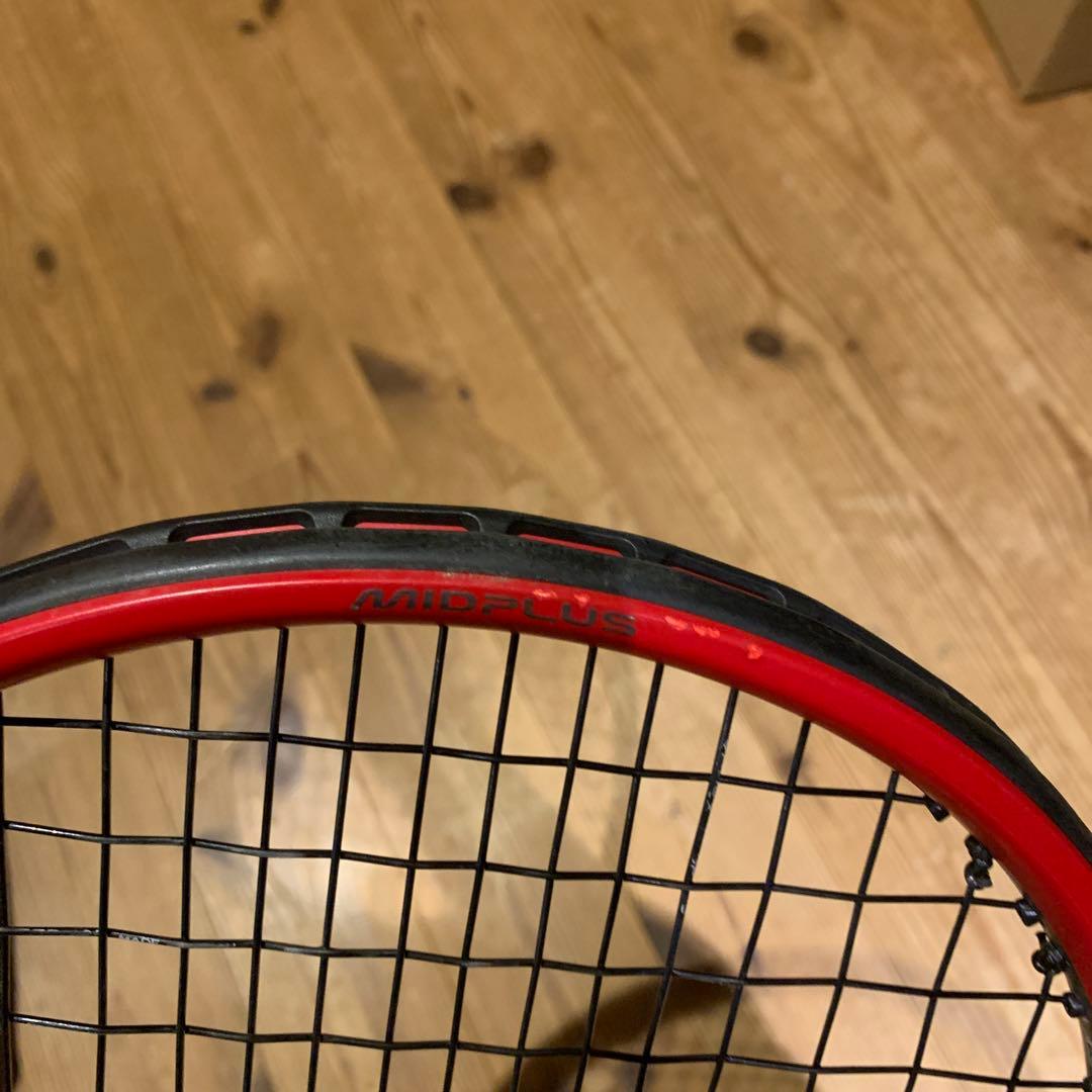 現行型　prince BEAST O3 100 G2テニスラケット 赤オレンジ