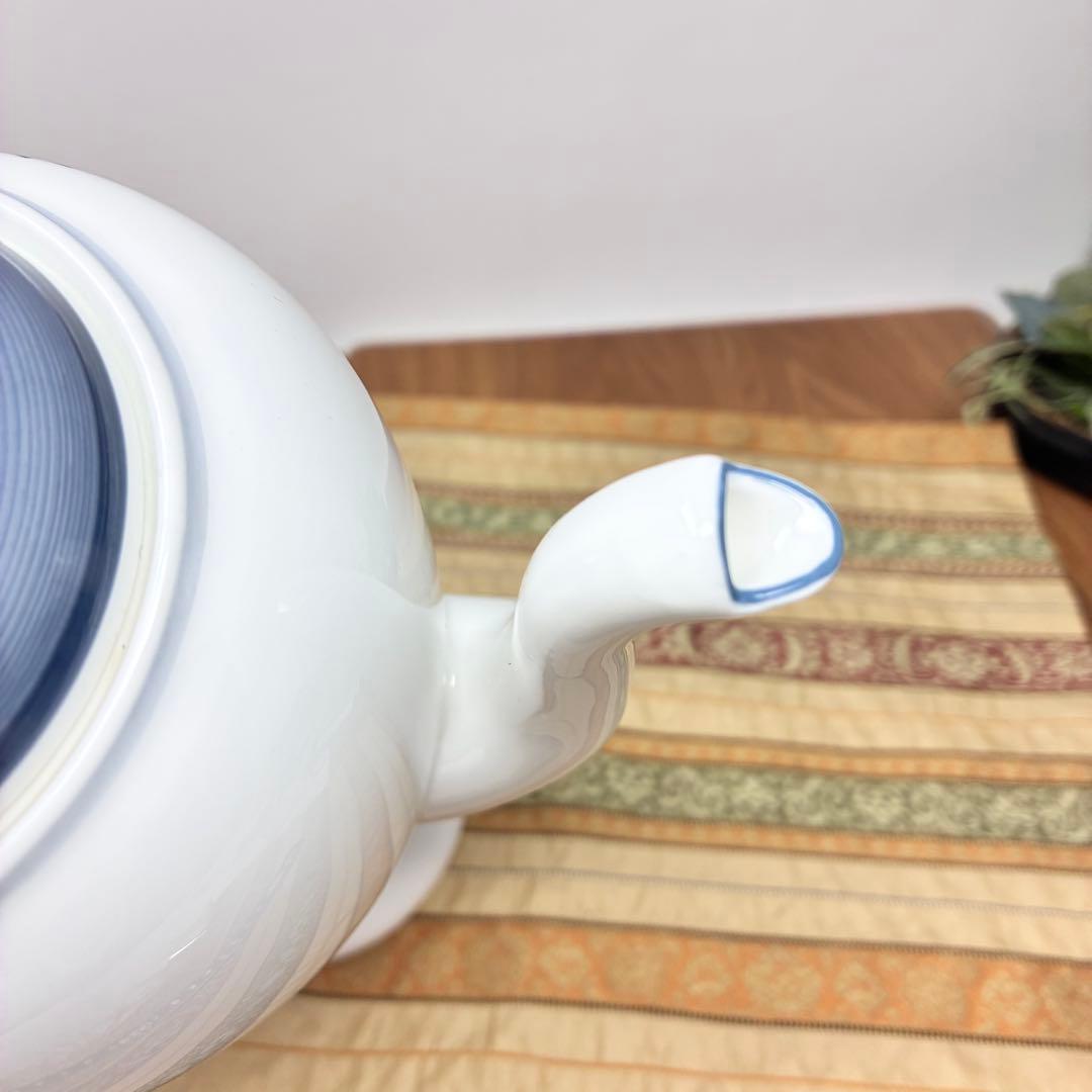 極美品 ウェッジウッド グレンミスト スージークーパーコーヒーティーポット 黒壺