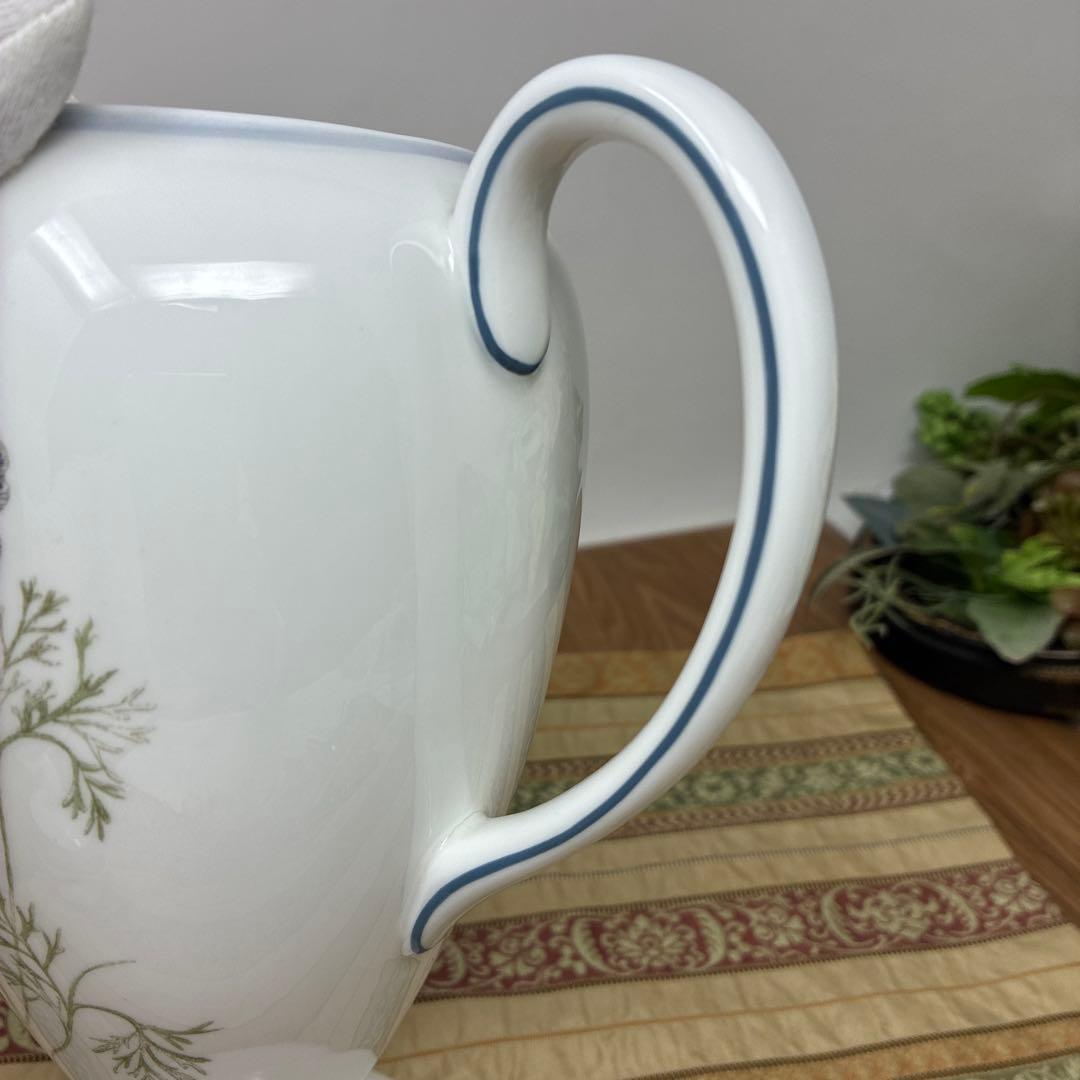 極美品 ウェッジウッド グレンミスト スージークーパーコーヒーティーポット 黒壺