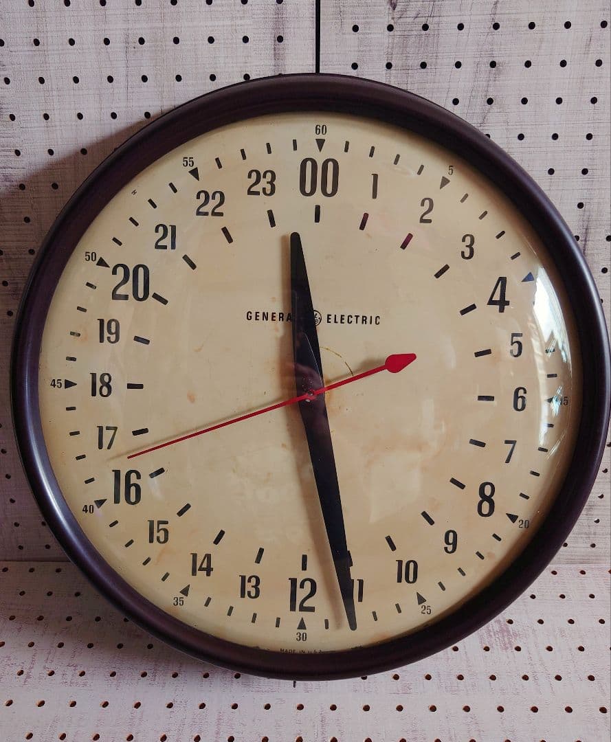 GE ゼネラルエレクトリック 掛け時計 ビンテージ アメリカ