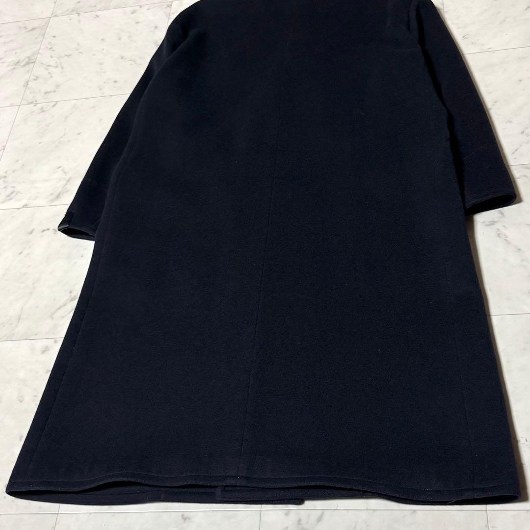 【着丈117㎝】 N.HOOLYWOOD ダブルチェスターコート ウール 36