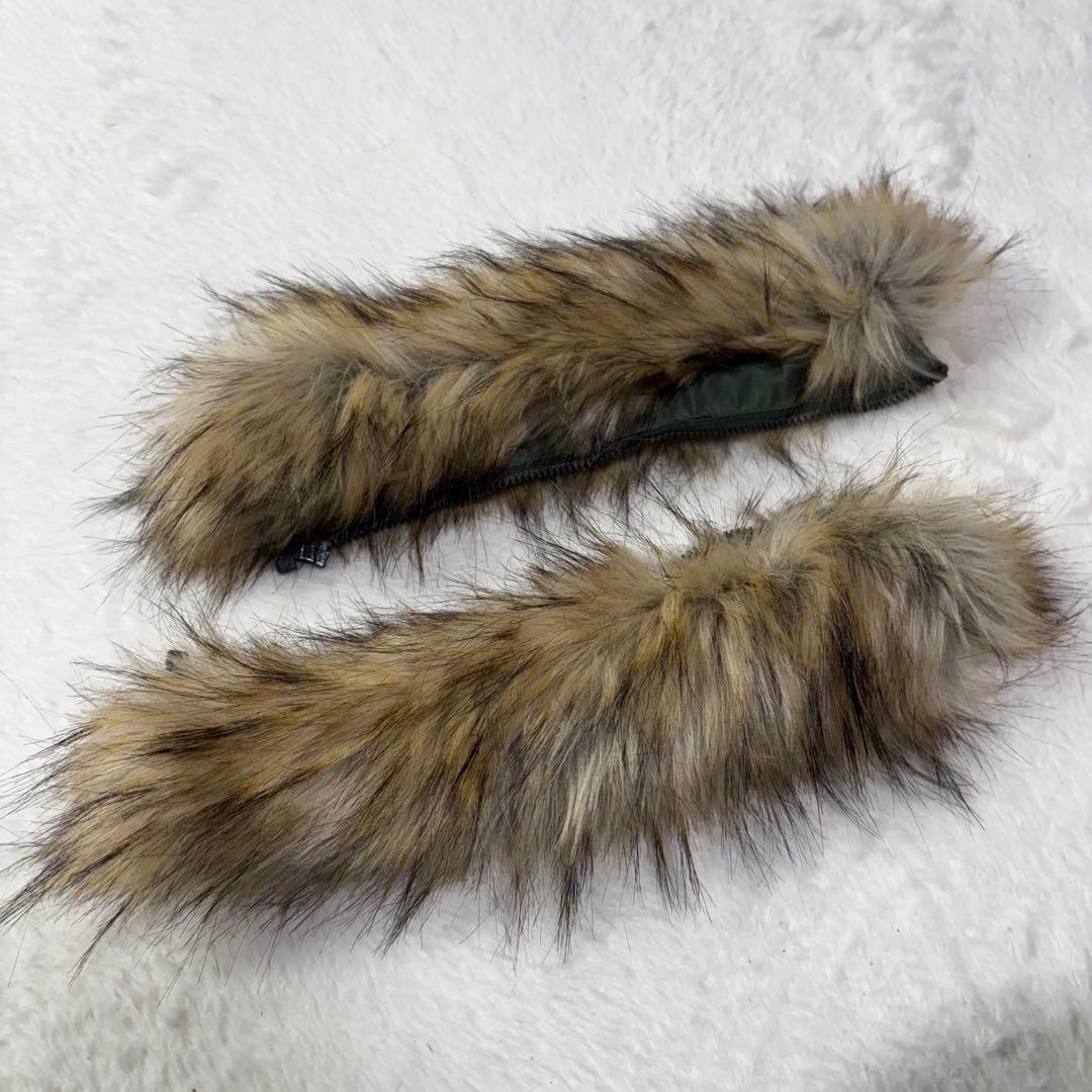 美品 avirex N-2B 短丈 フライトジャケット ファー 取り外し可能