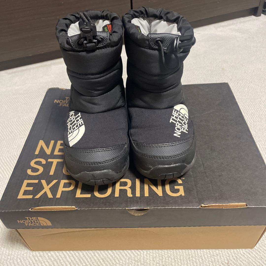 【美品】ザ　ノースフェイス　ヌプシブーツ　キッズ17センチ　非売品消臭剤セット