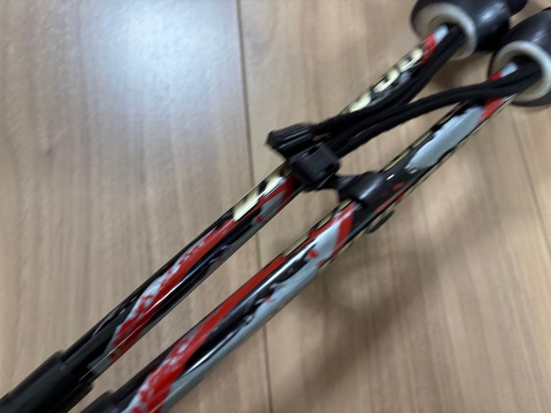 ★お洒落　オガサカ　スキーポール ストック 収縮ポール　調整可能　デモ　技術選