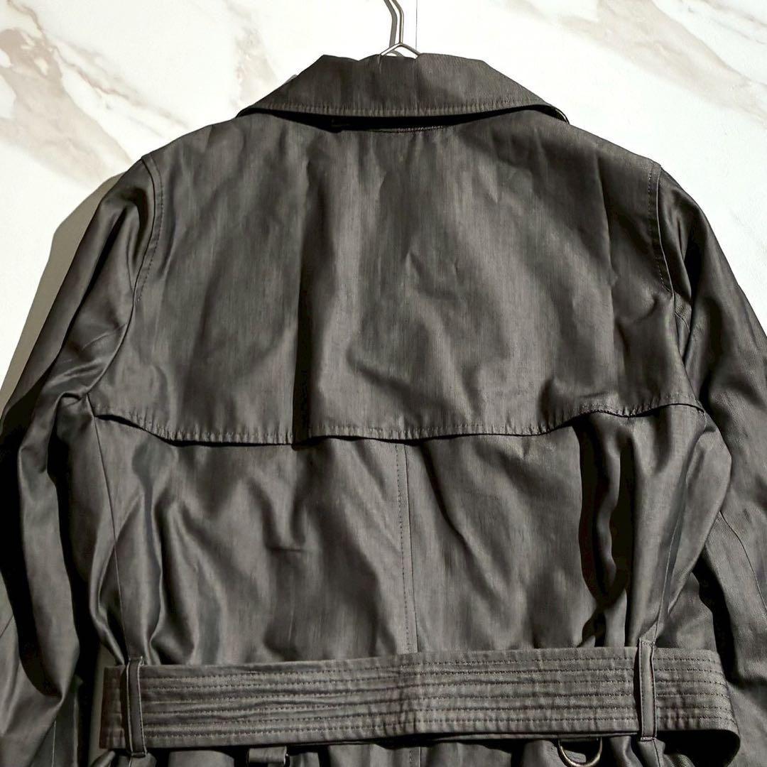 バーバリーロンドン トレンチコート ノバチェック ライナー Aライン グレー