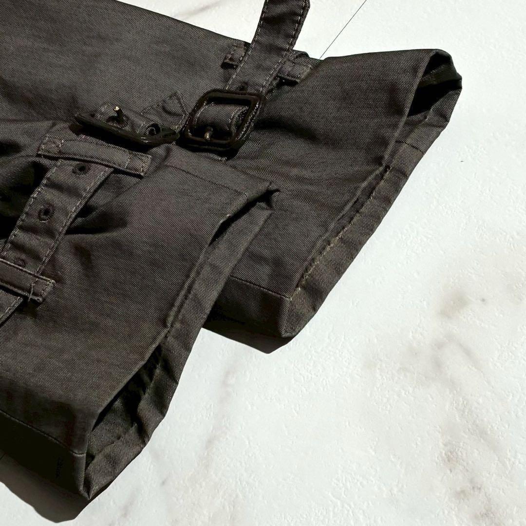 バーバリーロンドン トレンチコート ノバチェック ライナー Aライン グレー