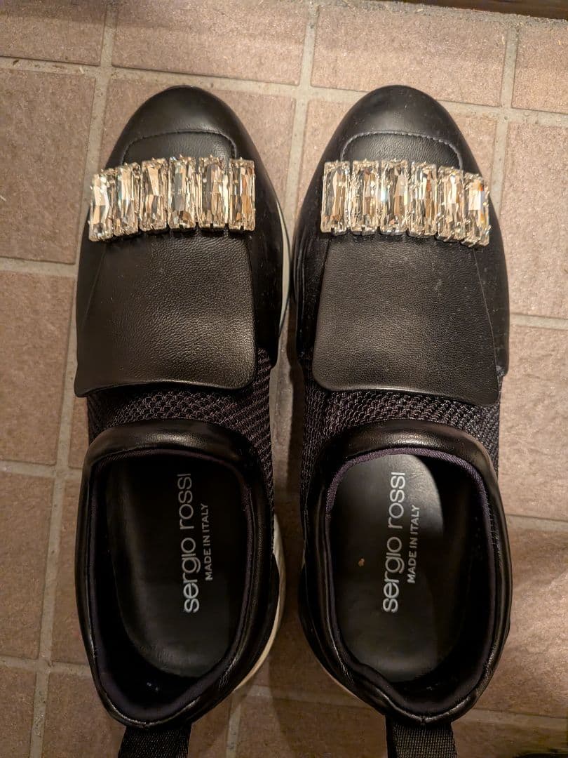 【BAGEL☆】セルジオ・ロッシ　スリッポン　Size38