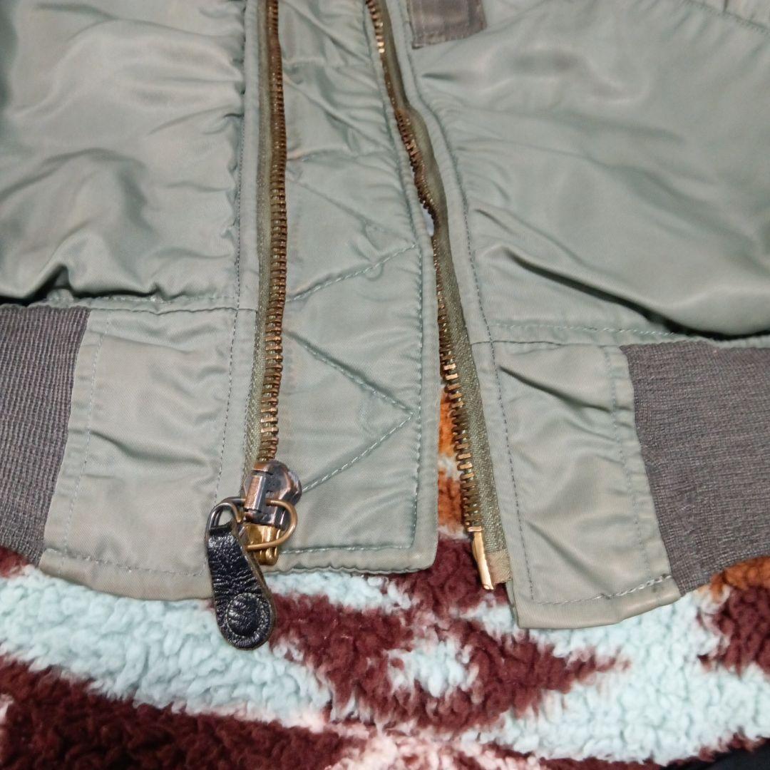 90年代旧リアルマッコイズMA1実名復刻ローレンスポーツウェア