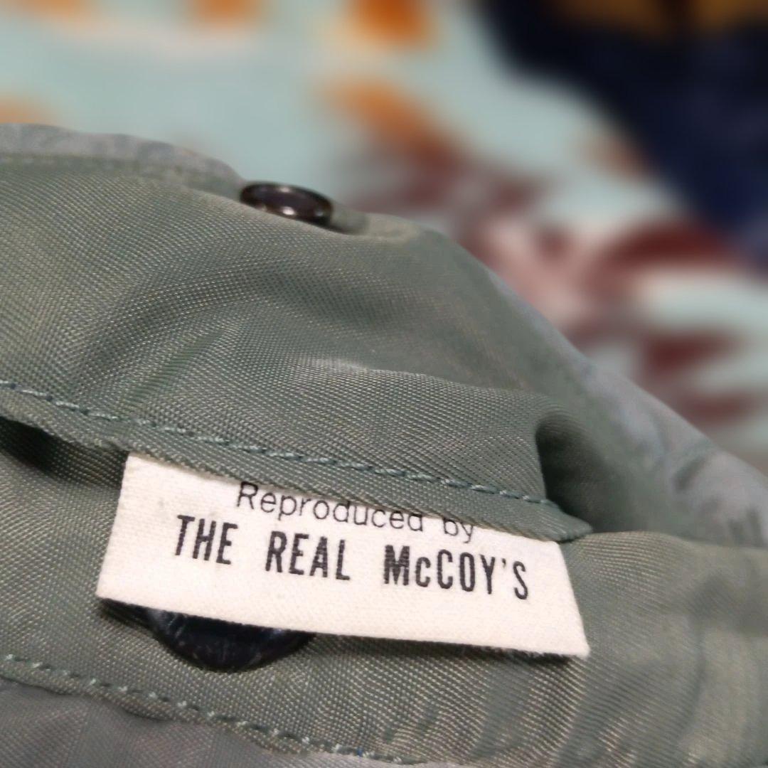 90年代旧リアルマッコイズMA1実名復刻ローレンスポーツウェア