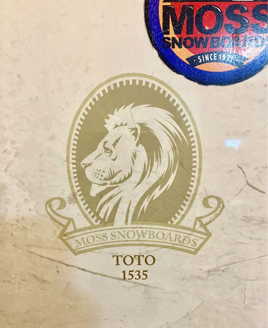 スノーボード MOSS TOTO 153.5 15-16
