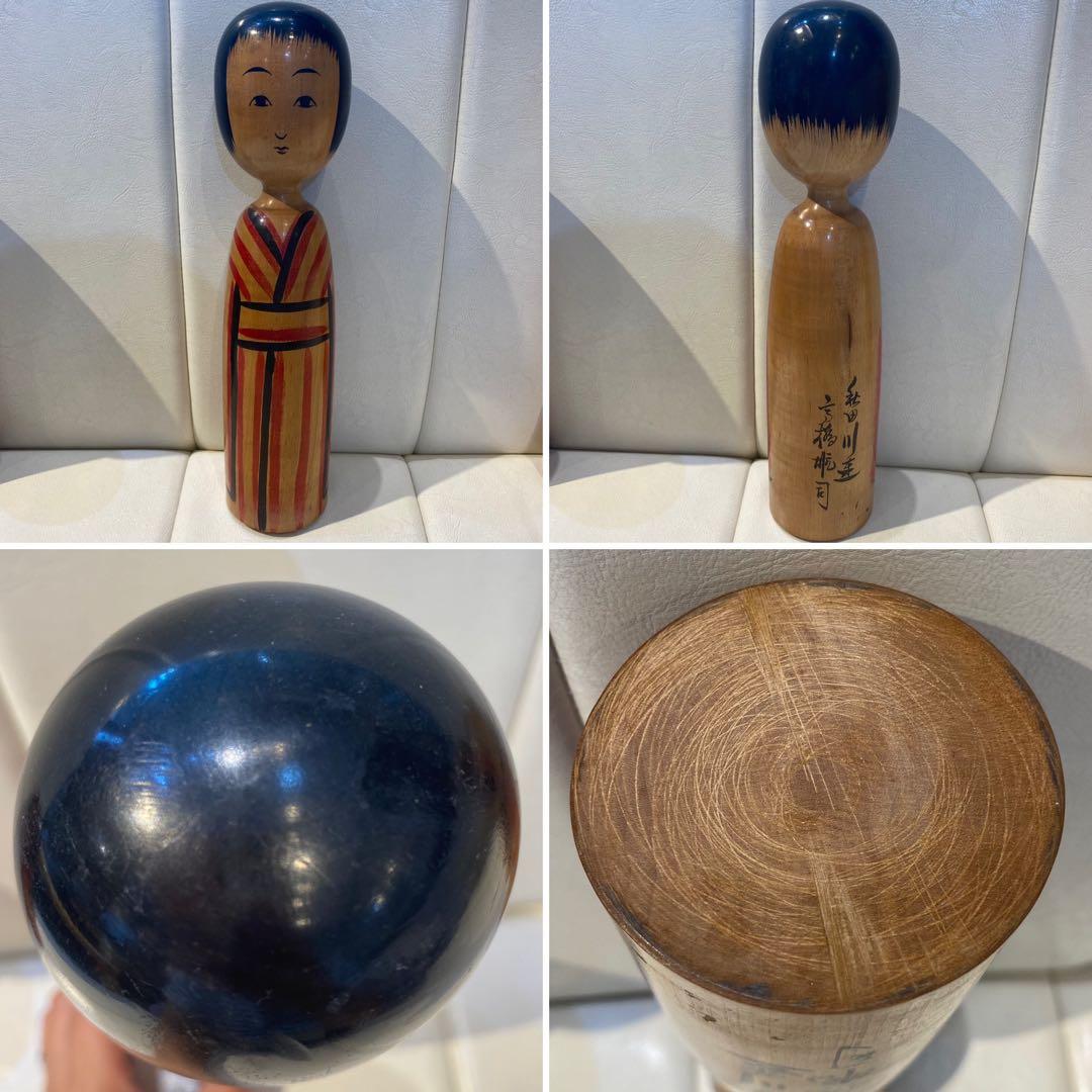 ☆こけし☆ 特大こけし 作者 6体おまとめ 弥次郎こけし 夫婦こけし