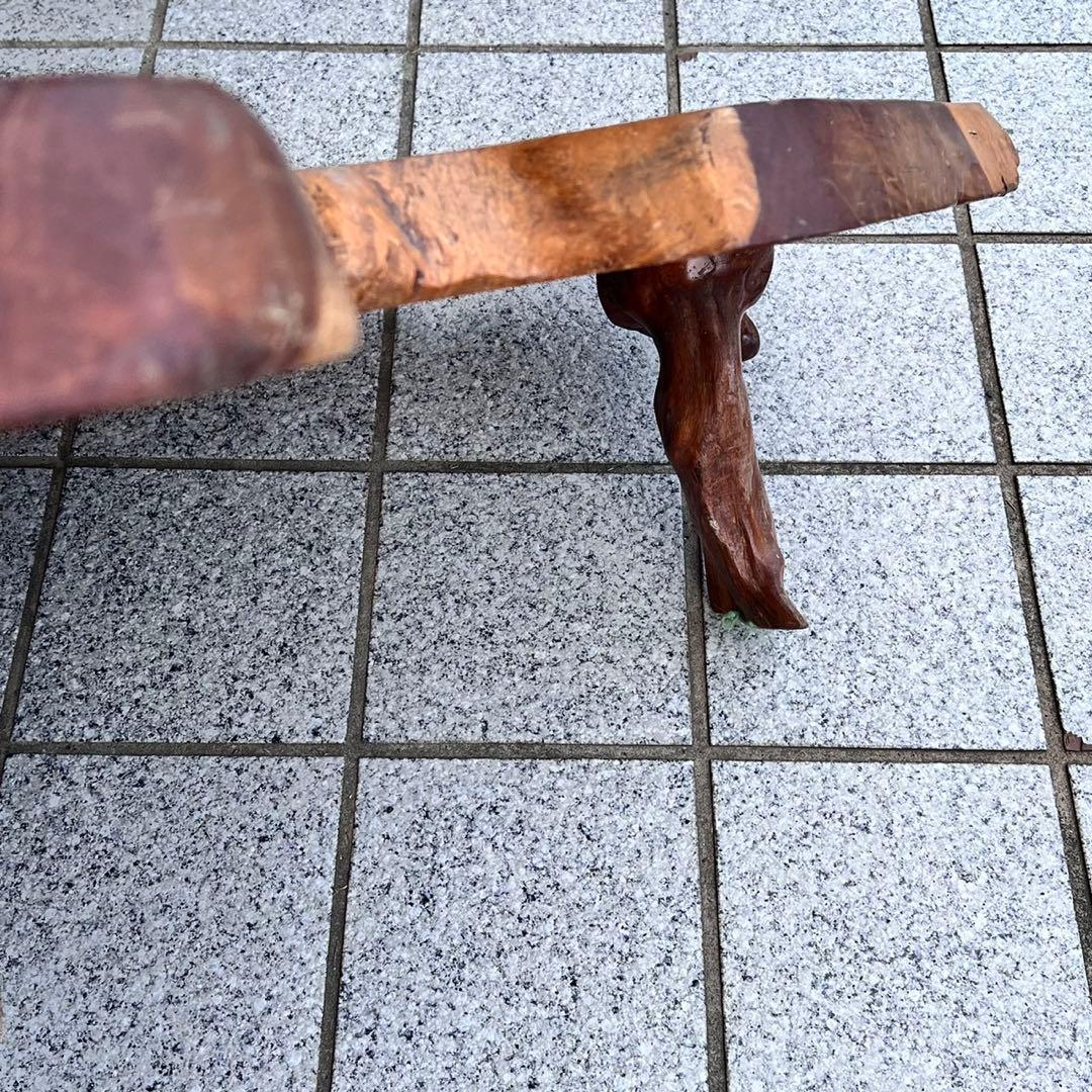 一点もの　一枚板　テーブル 茶台 花台 盆栽台 飾台 無垢 和室