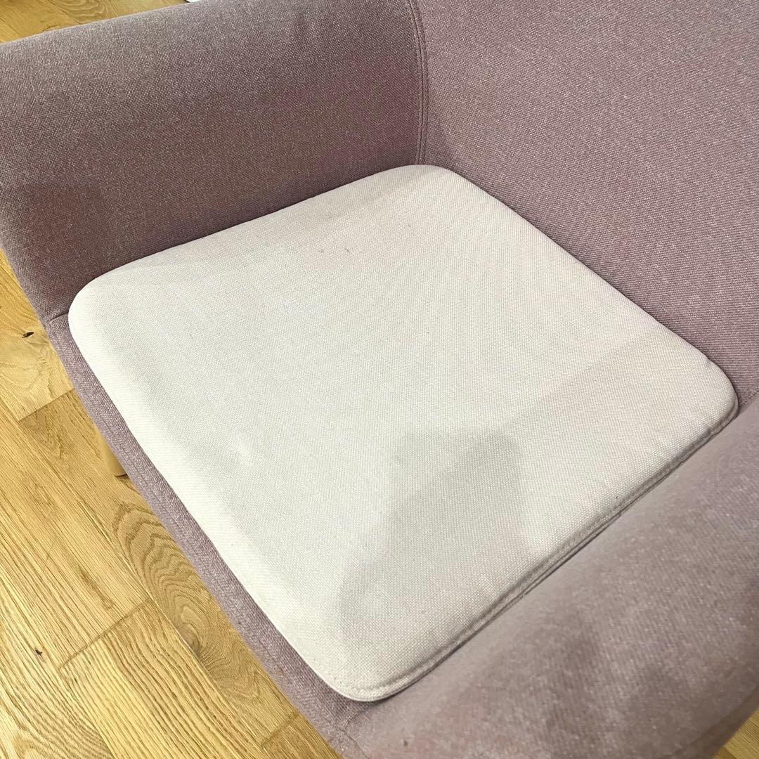 IKEA イケア VEDBO ヴェードボー ソファ チェア ライトブラウンピンク