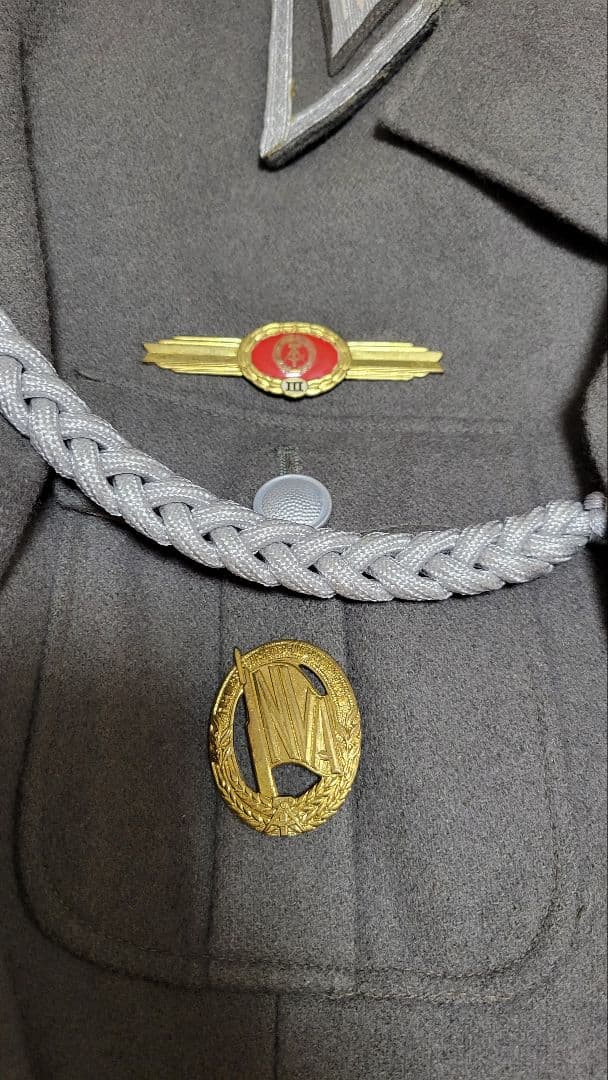 東ドイツ 国家人民軍 地上軍 下級軍曹 制服、制帽、ベルト、ズボン一式セット