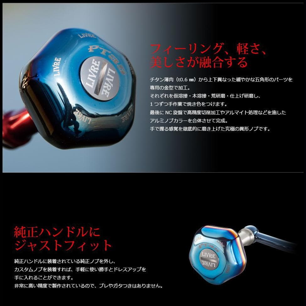 ★特価品10％OFF【リブレ/LIVRE】PT35 ハンドルノブ