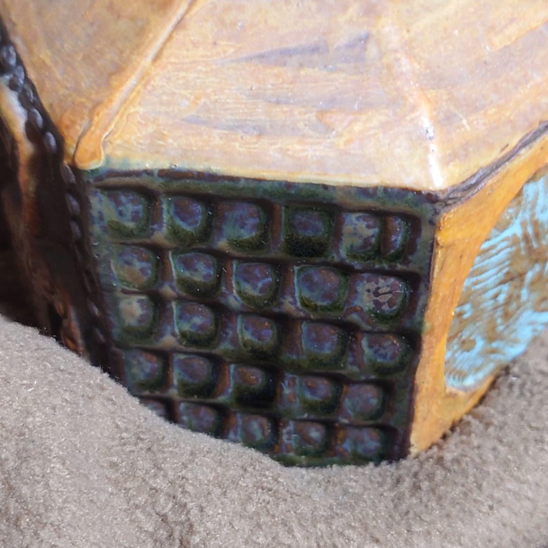 グスタフスベリ★バーティル・ヴァリーン六角形の家★北欧陶器オブジェ送料無料