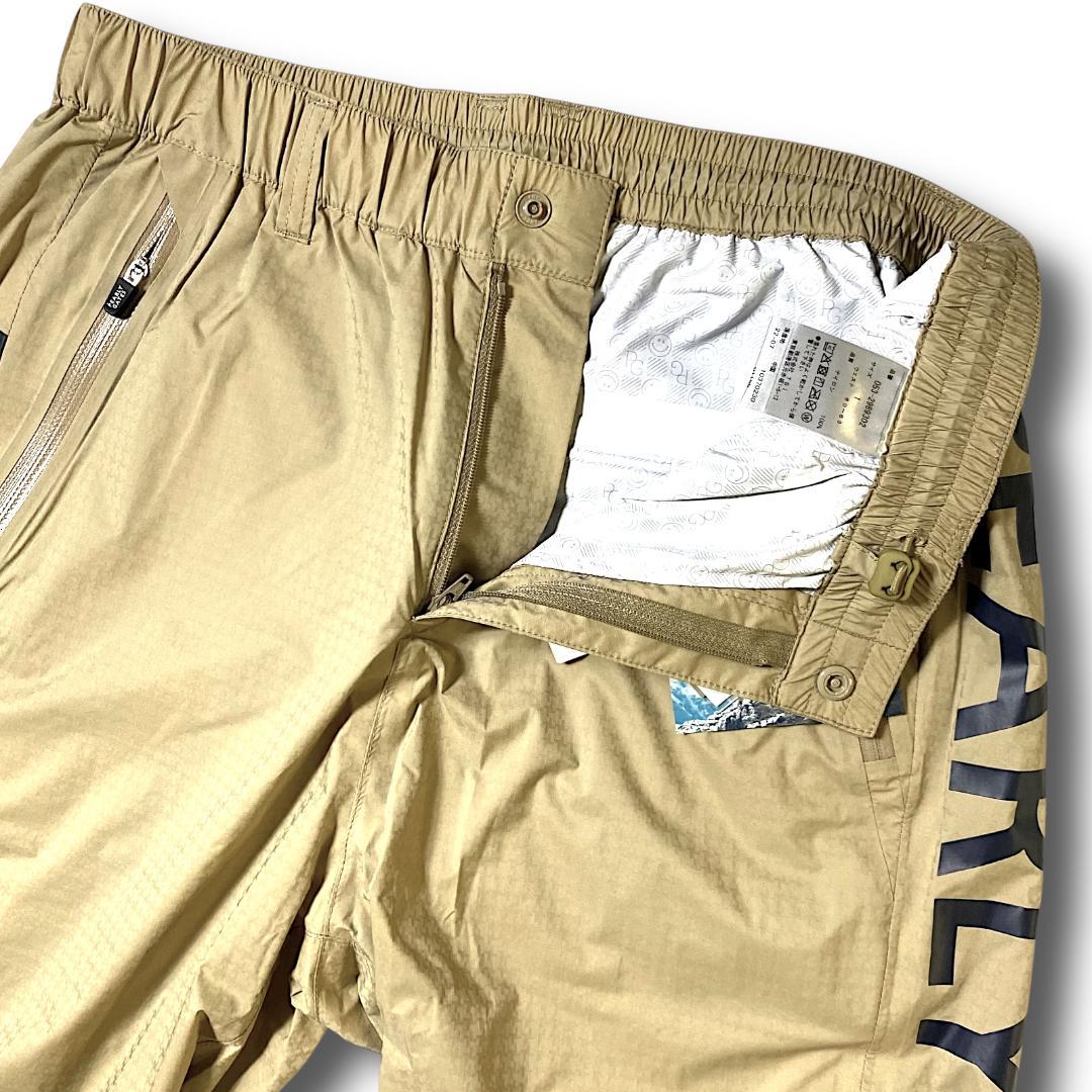 0 パーリーゲイツ AQUAX 撥水 防水 ビッグロゴ レインパンツ 040