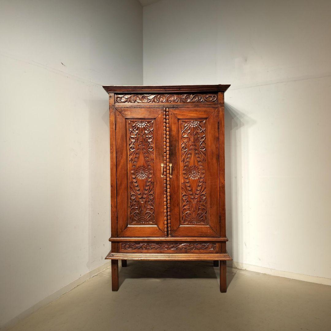 M●年始Sale東名 総無垢　アンティークキャビネット　アジアン　什器