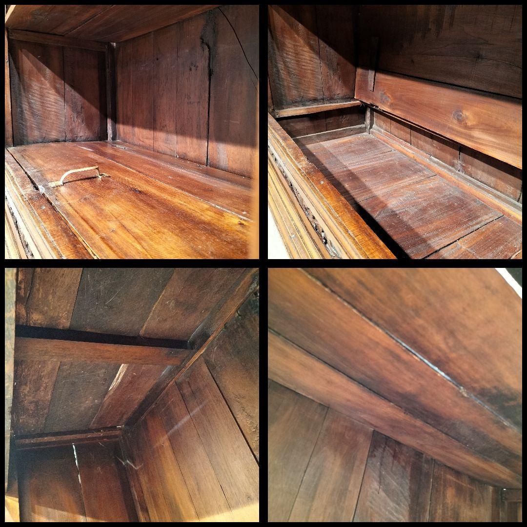 M●年始Sale東名 総無垢　アンティークキャビネット　アジアン　什器