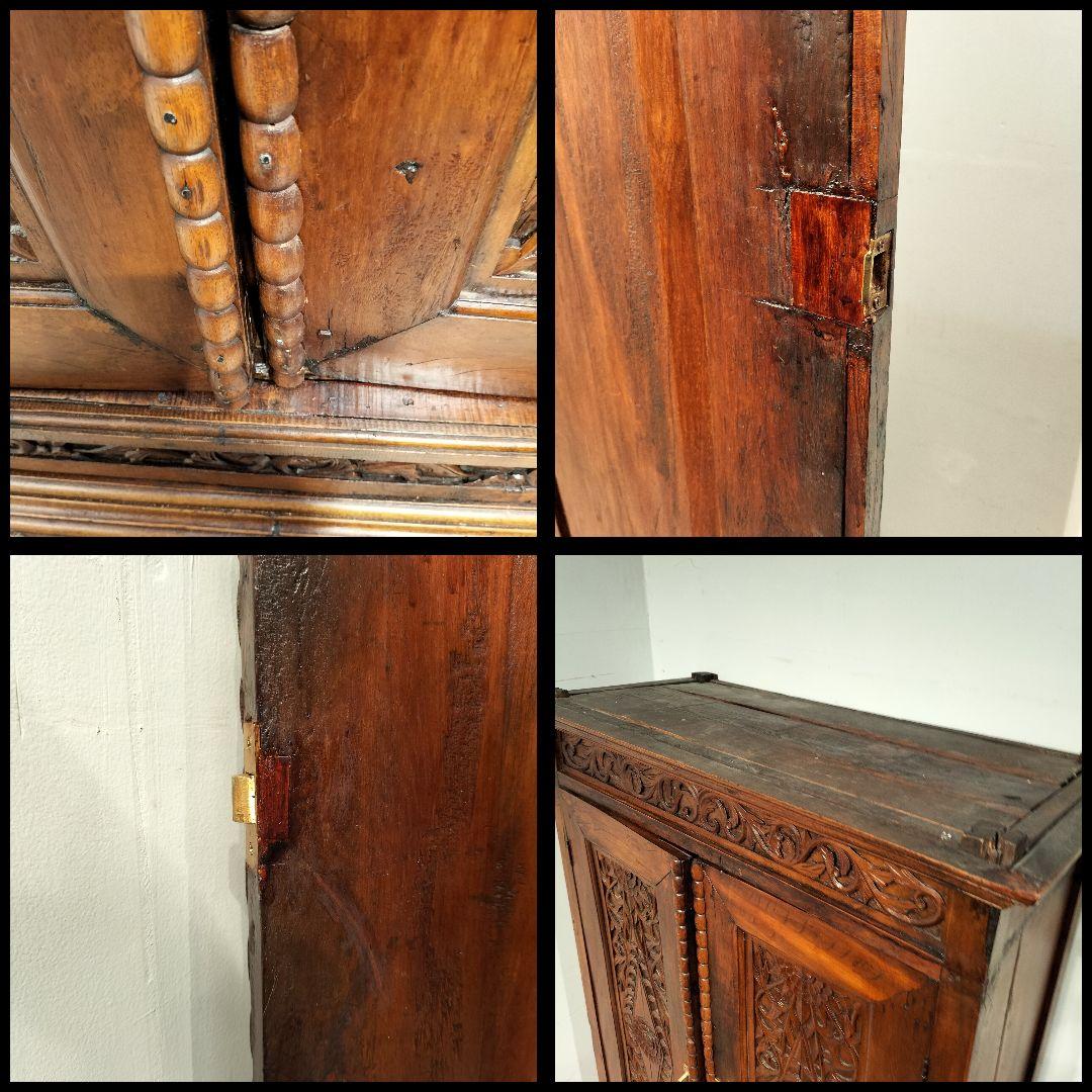 M●年始Sale東名 総無垢　アンティークキャビネット　アジアン　什器