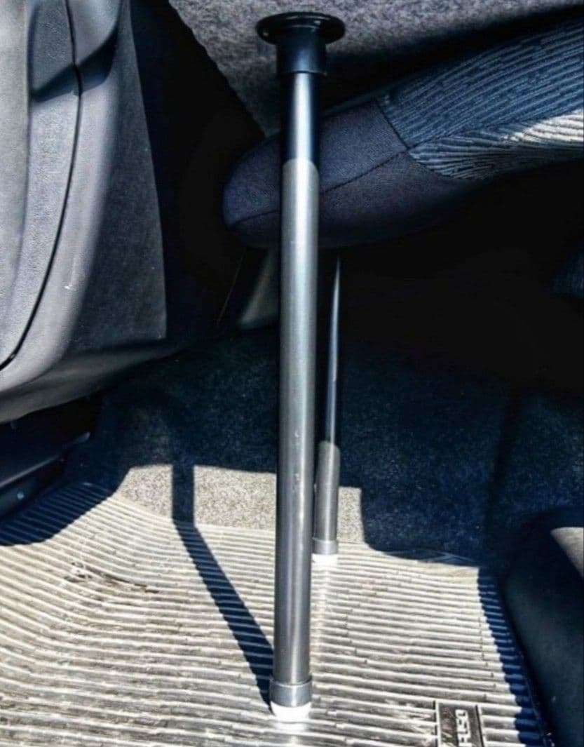 【新品】17スーパーグレート◆フラット助手席 ブラックレザー◆支柱付属【在庫有】