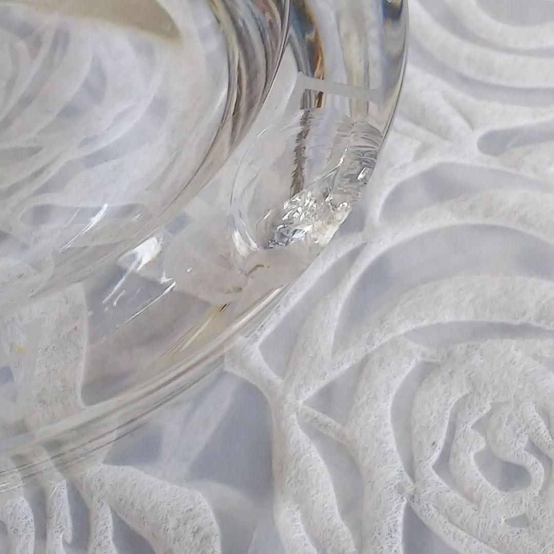 BVLGARI ローゼンタール　クリスタル アッシュトレイ〈欠けあり〉