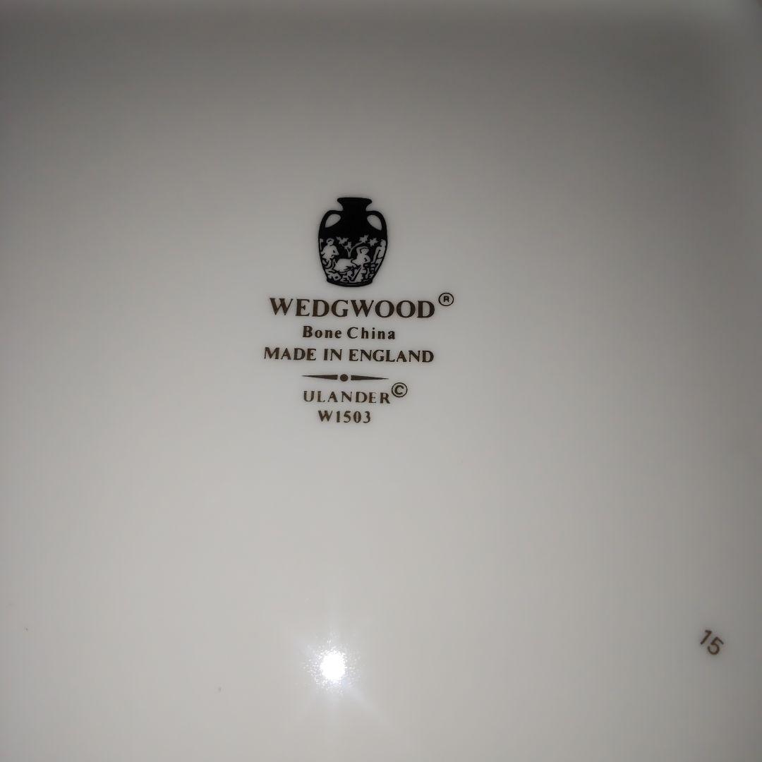 未使用 ウェッジウッドユーランダー角皿