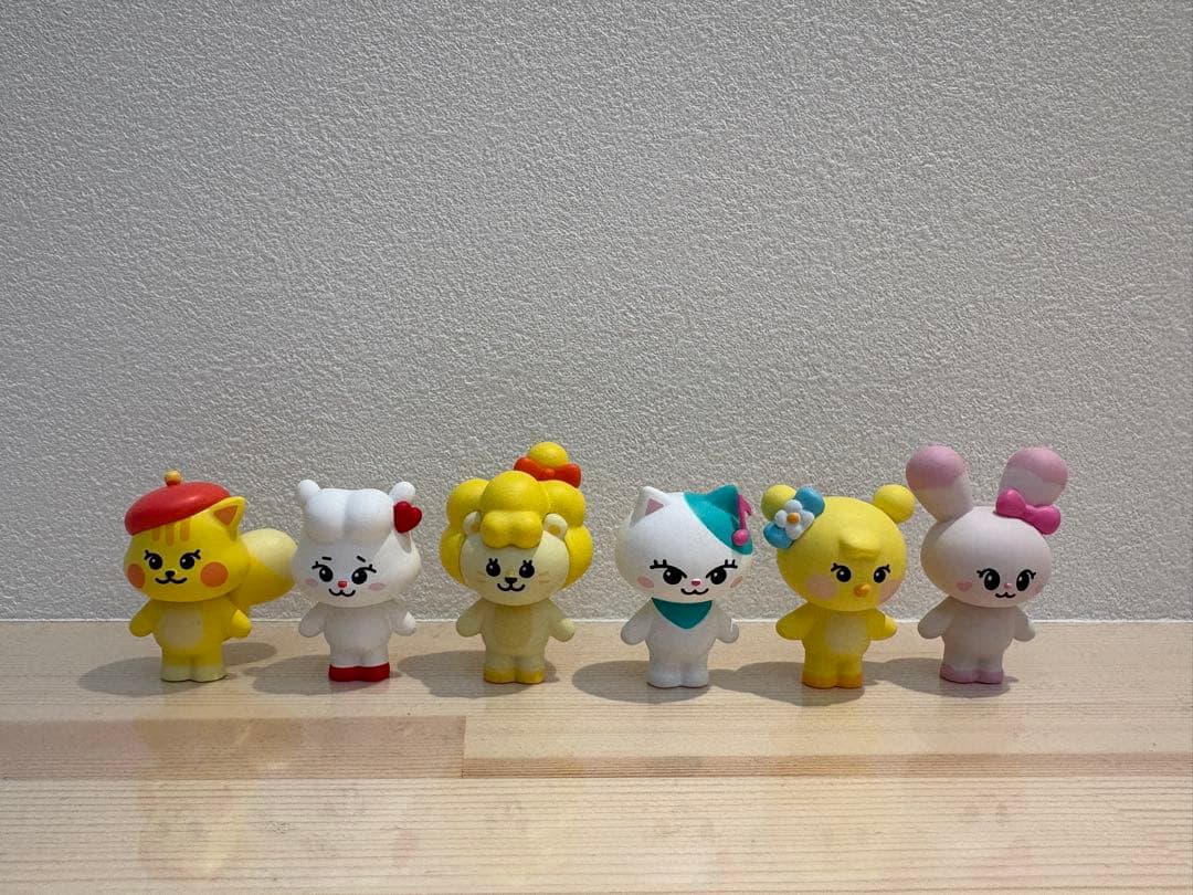 1*2様 NiziU Nizoo ミニチュアフィギュア6セット売り