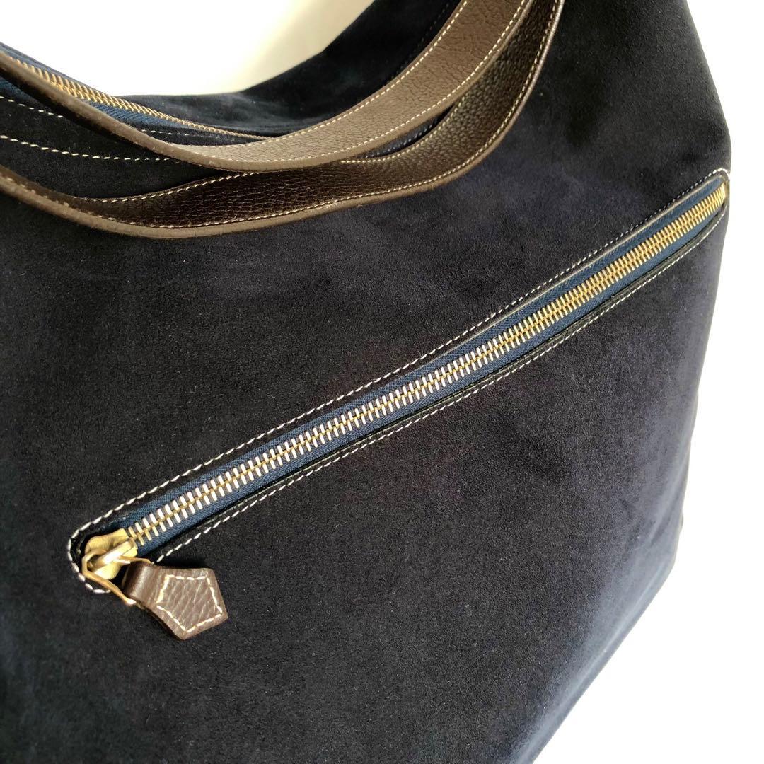 Cisei シセイ 2WAY スウェード スエード 本革 ショルダー トート