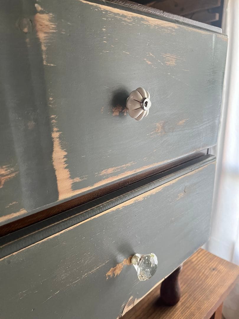 ハンドメイド 木製 ミニチェスト インテリア ディスプレイ 什器