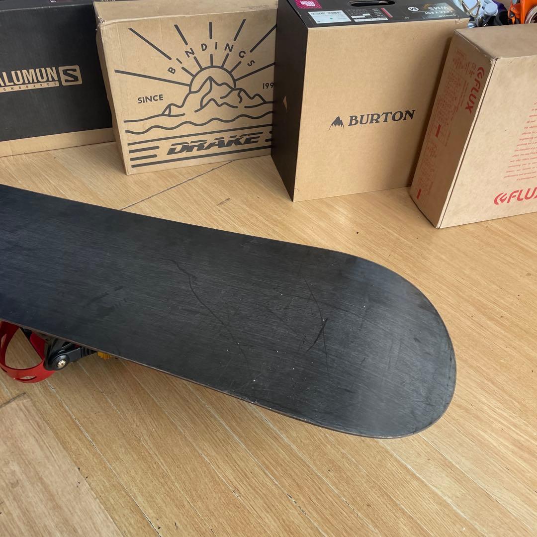 GRAY×KISSMARK　良質国産スノーボードセットOGASAKA製　バイン付