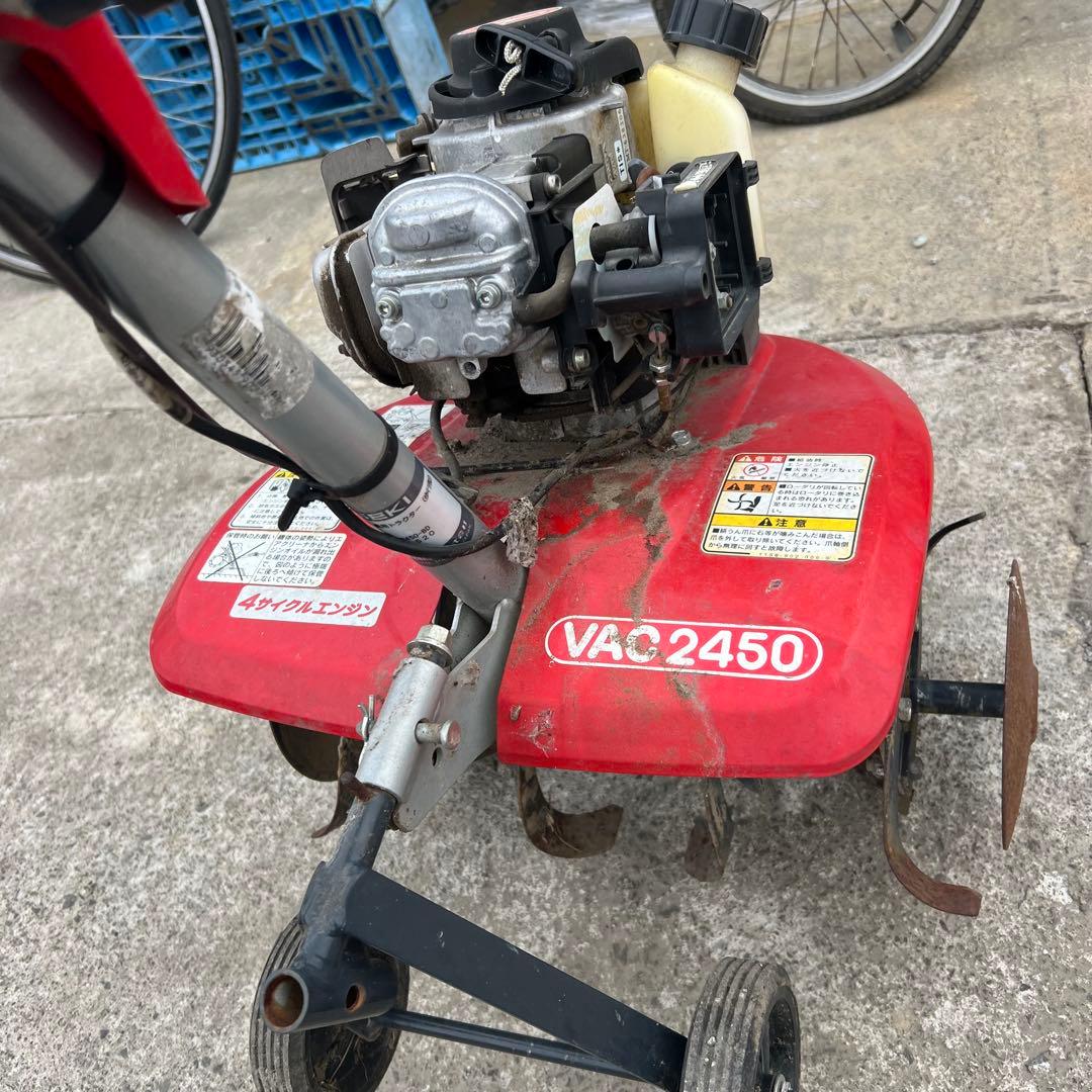 ISEKI 歩行型 耕運機 管理機 VAC2450-BD 圧縮がある