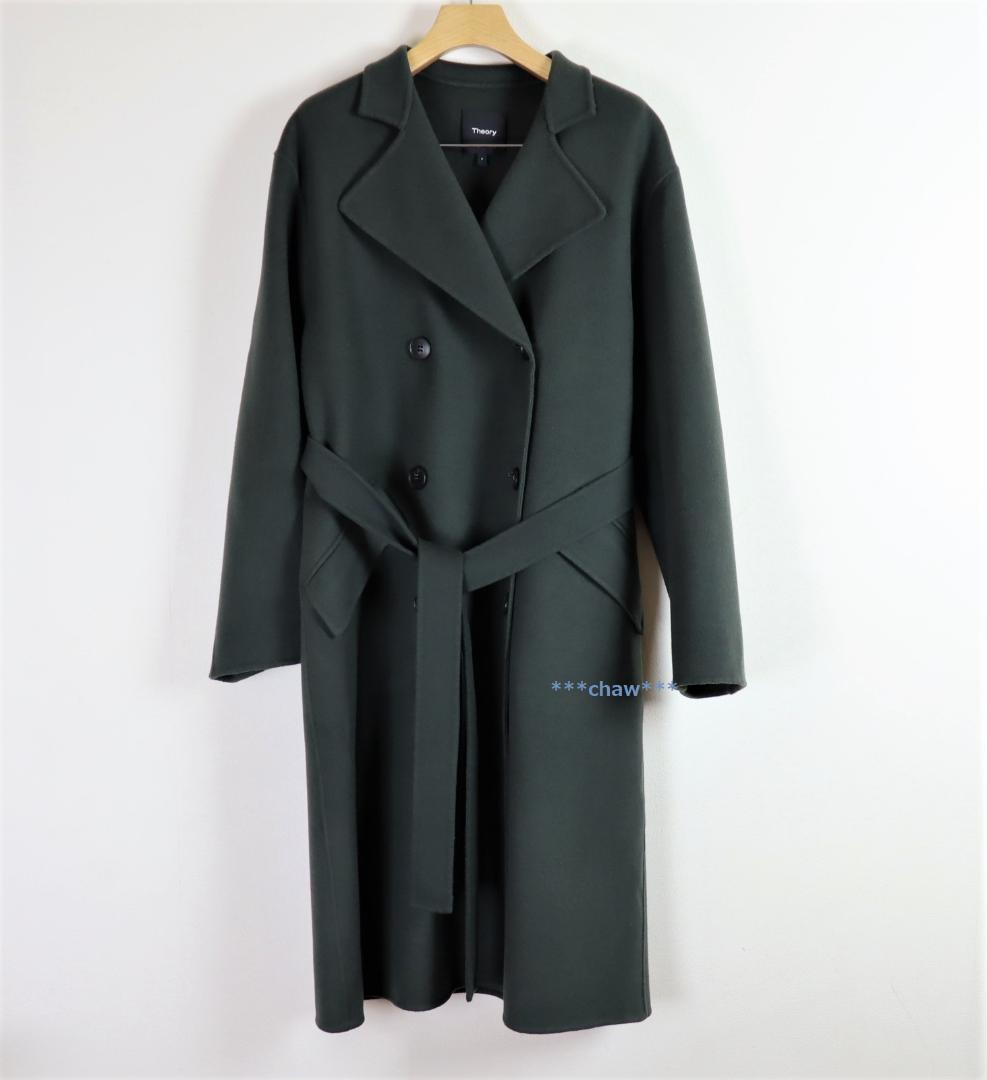 Theory 21AW ダブルブレスト コート ハンター P
