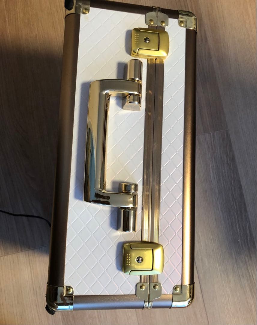 Francfranc トランクドレッサー メイクボックス LEDライト付き