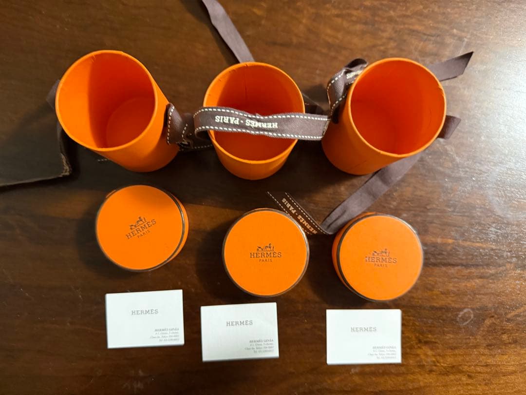 HERMES プレミアム空箱セットバーキン25・ツイリー・財布etc豪華まとめ