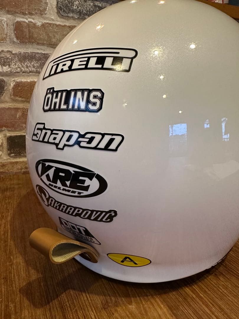 ほぼ新品❗️未使用品‼️KRE ジェットヘルメット ホワイト