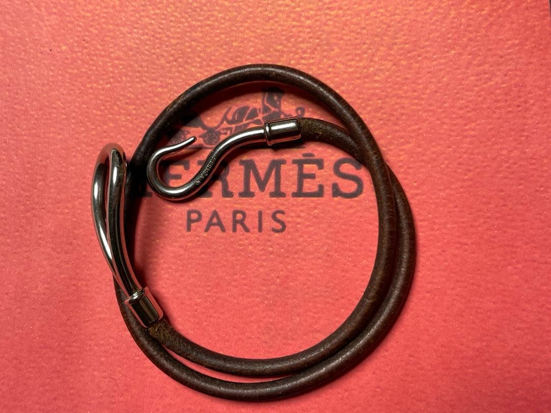 HERMESジャンボチョーカー　ブレスレットシルバー