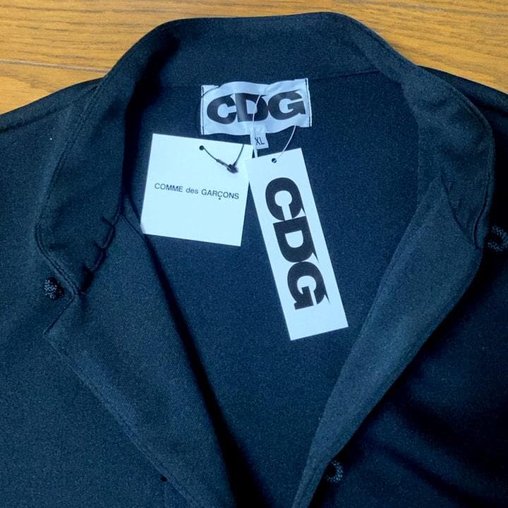 新品★未着用 CDG チャイナジャケット 黒 XL