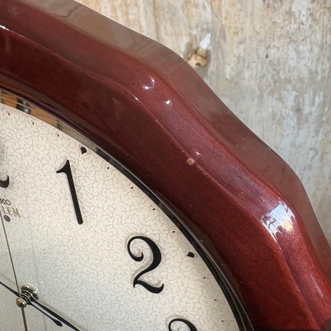 SEIKO EMBLEM 壁掛時計　電波時計　HS521B