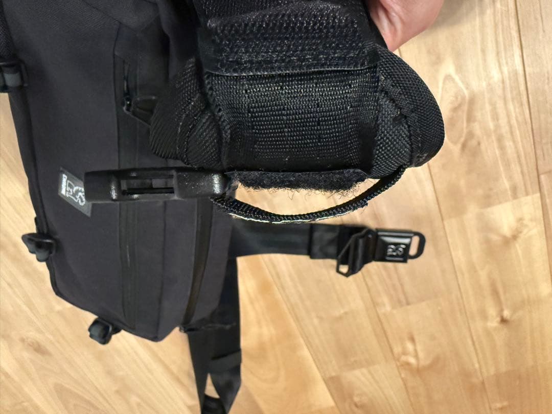 CHROME KADET SLING BAG 黒　カデット　オーガナイザー付き