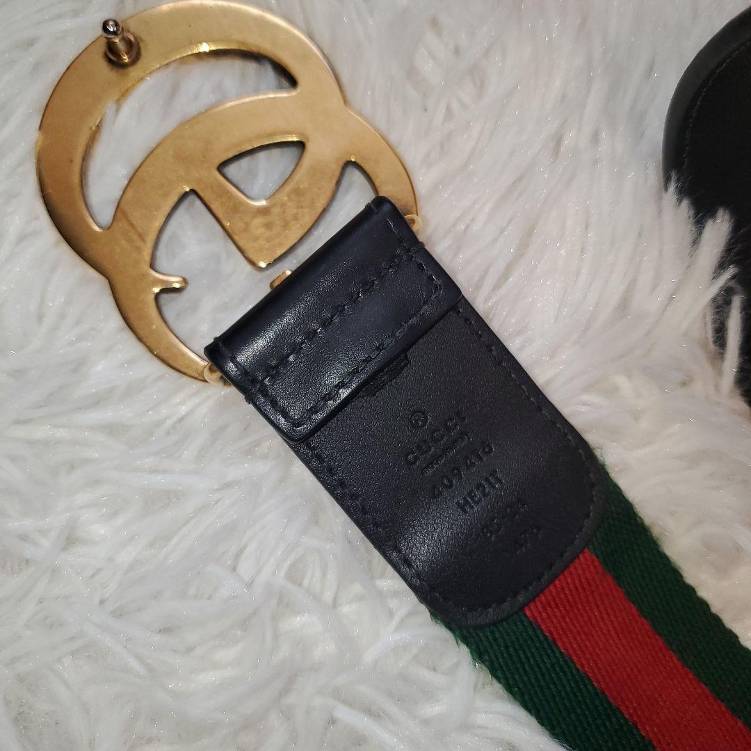 ⭐良品⭐GUCCI ggマーモント シェリーライン ベルト