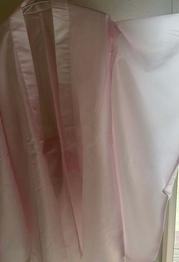 七五三用着物 花柄　ピンク　紫